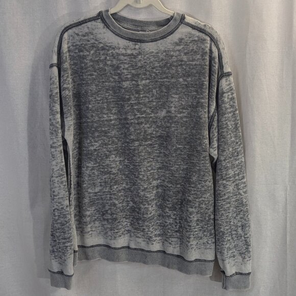 chica-d Size Small *Oversized! Gray Burnout Sweatshirt *Medium, Large - Picture 2 of 11